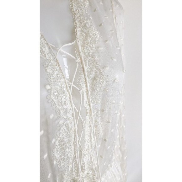 Zimmermann Oleander Lattice Playsuit Silk Size 1 / 10 - Picture 11 of 16